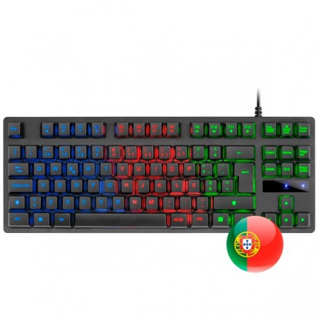 MARS GAMING TECLADO MK02 TKL H-MECHANICAL RED RAINBOW RGB BL