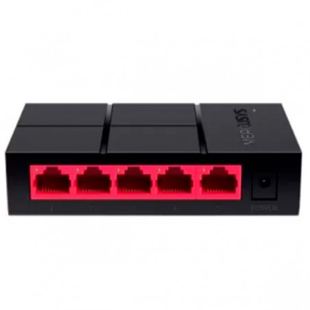 MERCUSYS 5-PORT GIGABIT DESKTOP SWITCH WITH  4-PORT POE+