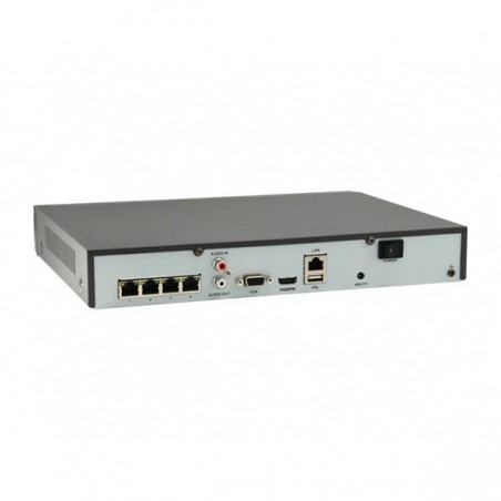 LEVELONE NVR 4 CANAIS NETWORK VIDEO RECORDER 4 POE OUTPUTS,
