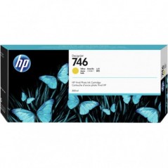 HP TINTEIRO DESIGNJET AMARELO 746 300ML