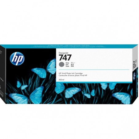 HP TINTEIRO DESIGNJET CINZENTO 747 300ML