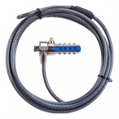 TARGUS CADEADO NUMERICO COM CORRENTE EM AÇO PROMO FIM STOCK