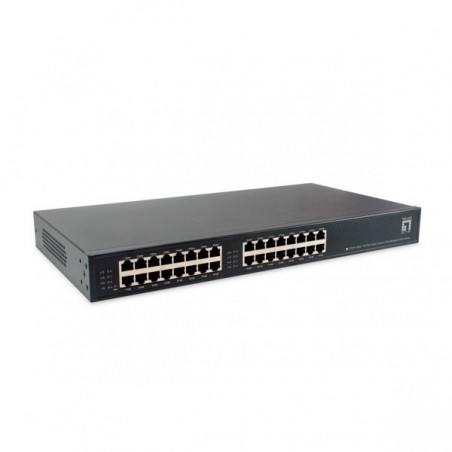 LEVEL ONE 16-PORT FAST ETHERNET POE INJECTOR HUB 400W