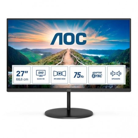 AOC MONITOR IPS 27" 16:9 QHD HDMI DP COLUNAS Q27V4EA