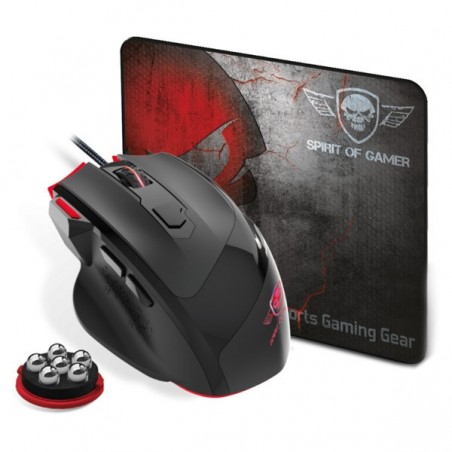 SPIRIT OF GAMER RATO PRO-M3  BUNDLE GAMING MOUSE + PAD