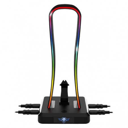 SPIRIT OF GAMER SENTINEL MULTI-FUNCTION RGB STAND FOR HEADSE