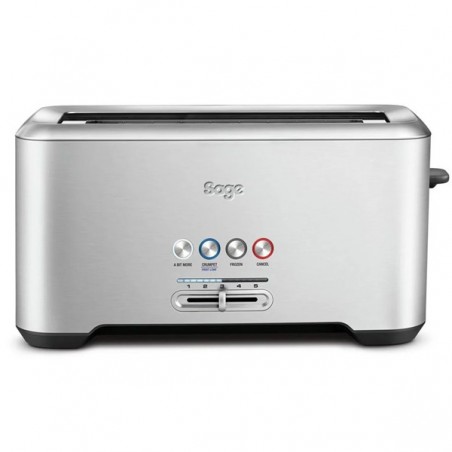 SAGE A BIT MORE 4 SLICE (BRUSHED STAINLESS STEEL)