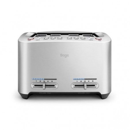 SAGE THE SMART TOAST 4 SLICE (BRUSHED STAINLESS STEEL)
