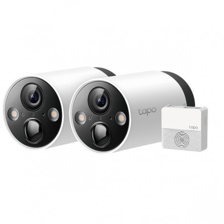 TP-LINK TAPO C420S2 2X CAMERA SEGURANCA INTELIGENTES C/BATER