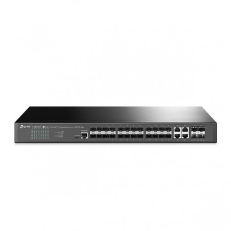 TP-LINK JETSTREAM 24-PORT SFP L2+ MANAGED SWITCH WITH 4 10GE