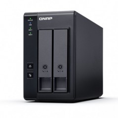 QNAP 2 BAY 3.5\" SATA HDD USB 3.1 GEN2 10GBPS TYPE C HW RAID