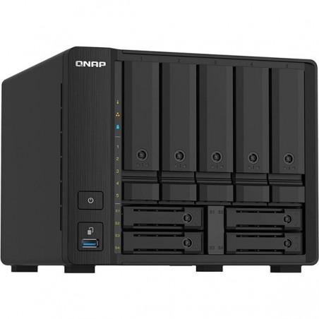QNAP NAS 9 BAY RYZEN V1000 SERIES V1500B 4C/8T 2.2GHZ/8GB