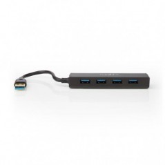 NEDIS USB-A MACHO- FEMEA 4 PORTAS USB 3.2 GEN 1 ALIMENTADO P