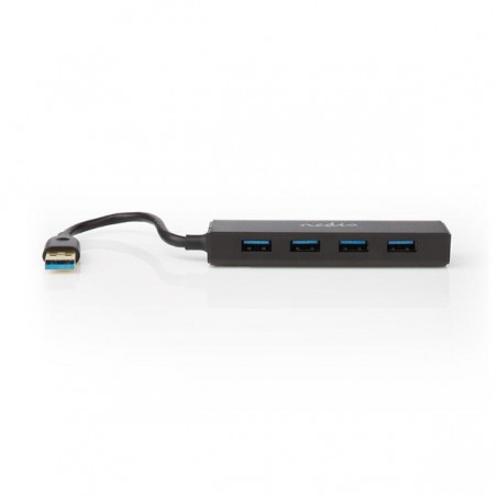 NEDIS USB-A MACHO- FEMEA 4 PORTAS USB 3.2 GEN 1 ALIMENTADO P