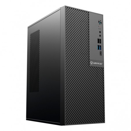 UNYKA CAIXA MATX DESKTOP NUMEN 500 PRO TYPE C BLACK S/FONTE