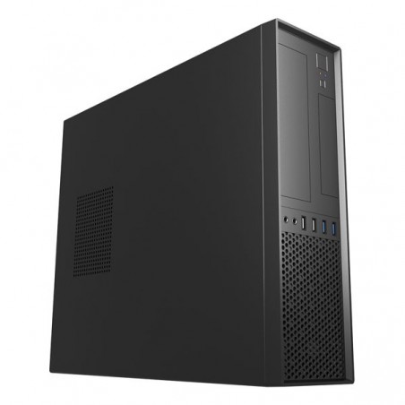 UNYKA CAIXA MICRO ATX DESKTOP 3001 SLIM BLACK S/FONTE