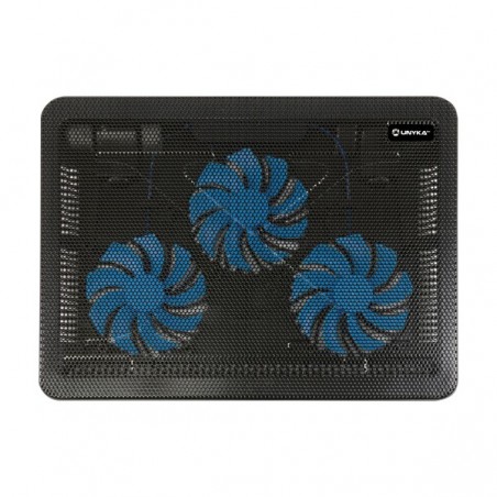 UNYKA CANDY C300 BASE PORTATIL ATE 15.6" 3 VENTILADORES 2USB