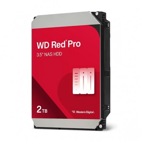 WD HDD 3.5" 2TB 64MB 7200RPM SATA RED PRO NAS