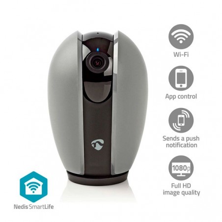 NEDIS WIFI SMART IP INDOOR CAMERA FULLHD 1080p MOTION SENSOR