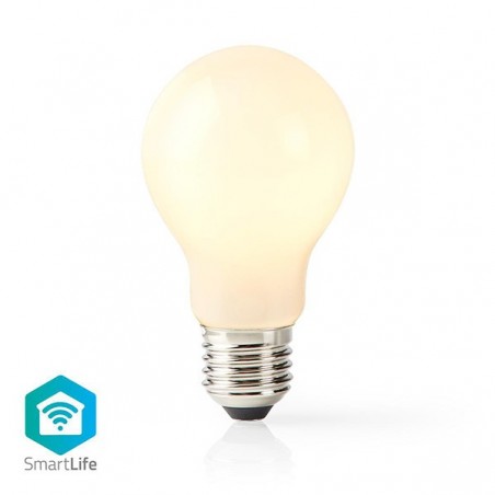 NEDIS WIFI SMART LED BULB WARM WHITE E27 / A60 / 500lM