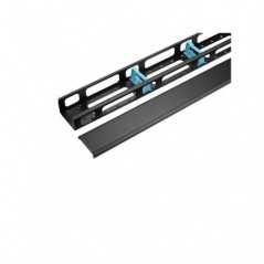 WP RACK CABLE MANAGEMENT 42U VERTICAL COM TAMPA BLACK RAL 90