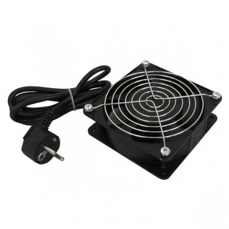 WP RACK COOLING FAN 120X120X38 PROT GRID 2MTS POWER CABLE 22