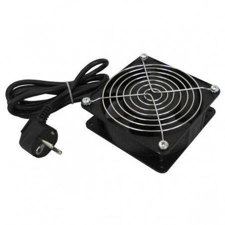 WP RACK COOLING FAN 120X120X38 PROT GRID 2MTS POWER CABLE 22