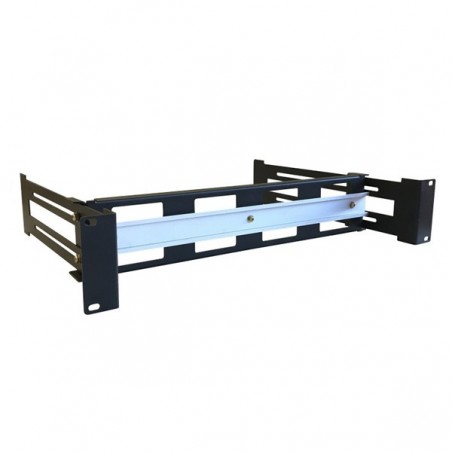 WP RACK RAIL BAR PARA DIN 19" 2U PROFUNDIDADE AJUSTÁVEL BLAC