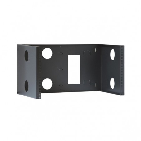 WP RACK OPEN FRAME WALL MOUNT RACK 19 6U BLACK RAL 9005"