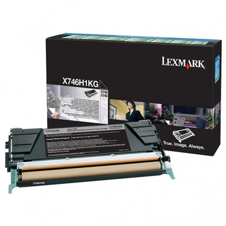 LEXMARK TONER PRETO CORPORATE EXTRA HIGH 12K