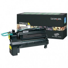 LEXMARK TONER AMARELO  X792 C/RETORNO 20K