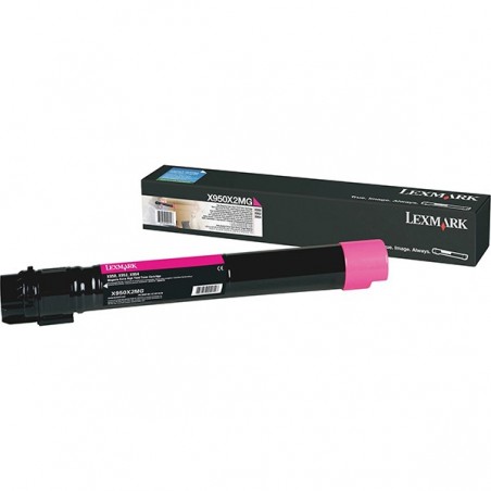 LEXMARK TONER MAGENTA  X950,X952,X954 CAP EXT  22K