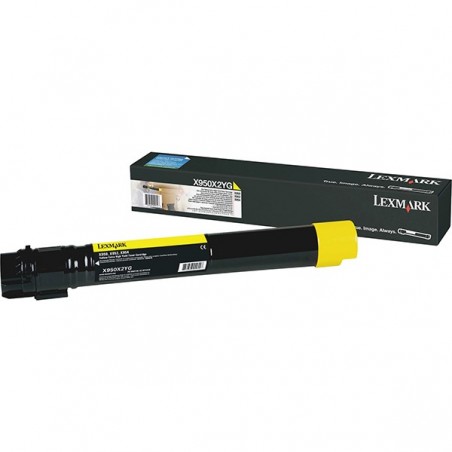 LEXMARK TONER AMARELO  X950,X952 X954 CAP EXT  22K