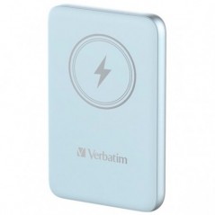 VERBATIM POWERBANK WIRELESS MAGNETICO 10000MAH BLUE
