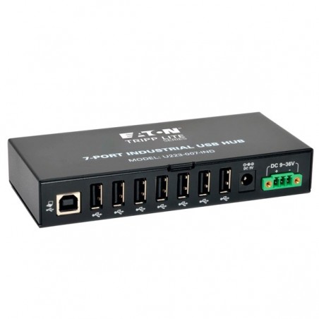 EATON TRIPP LITE 7-PORT INDUSTRIAL-GRADE USB 2.0 HUB 15 KV