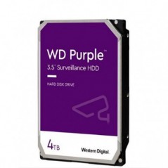 WD HDD 3.5" 4TB 256MB SATA SURVEILLANCE PURPLE