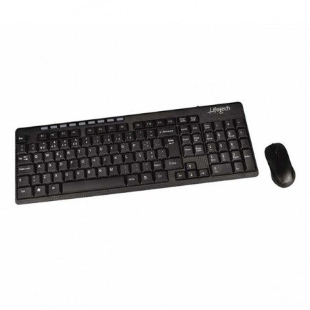 LIFETECH TECLADO & RATO BASIC FIT USB EMB.DANIFICADA