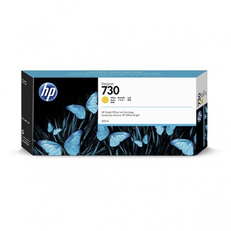 HP TINTEIRO DESIGNJET AMARELO 730 300ML