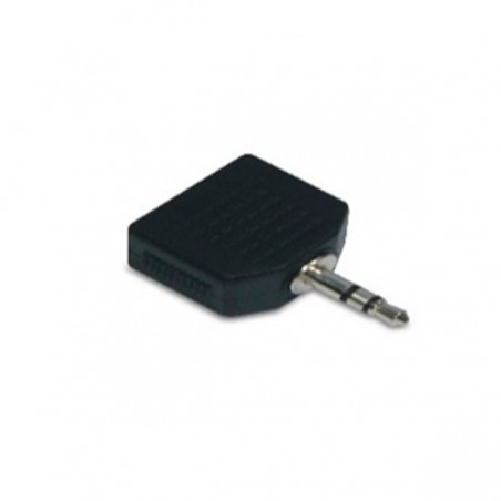 METRONIC ADAPTADOR JACK ESTEREO 3.5MM MACHO/ 2 X 3.5MM FEMEA