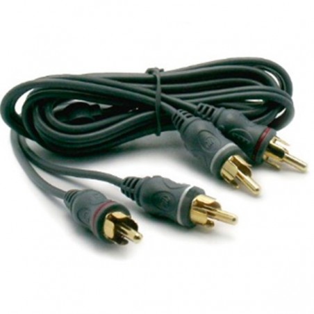 METRONIC ADAPTADOR AUDIO 1 RCA FEMEA/ FEMEA
