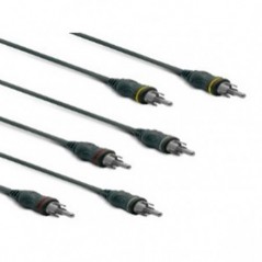 METRONIC CABO AV 3 RCA MACHO / MACHO 3 METROS