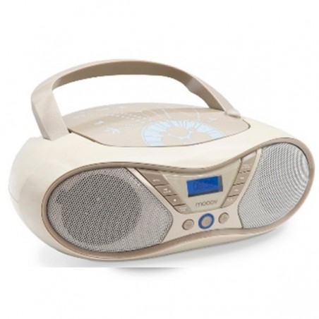 METRONIC RADIO CD MP3 FM SOFT GREY