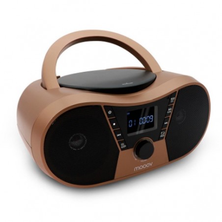 MOOOV  RADIO CD MP3 FM  COOPER & BLACK