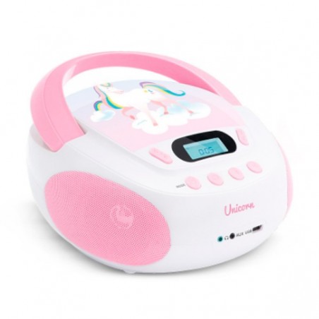 MOOOV RADIO CD MP3 USB UNICORNIO