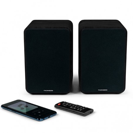 THOMSON COLUNAS BT WS600DUO PRETO 100W