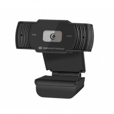 CONCEPTRONIC WEBCAM AMDIS 04B FULL HD 1080P COM TAMPA