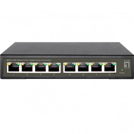 LEVELONE HILBERT SWITCH 8-PORT GIGABIT SMART LITE