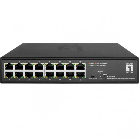 LEVEL ONE SWITCH 16PORT GIGA SMART LITE