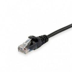 EQUIP CHICOTE CAT 6A U/UTP LSOH 0.5M PRETO