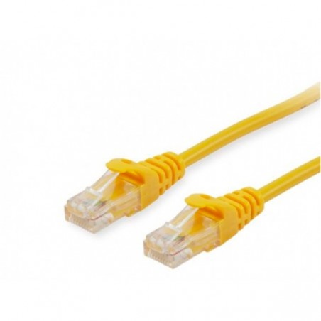 EQUIP CHICOTE CAT 6A U/UTP  LSOH 7.5M AMARELO